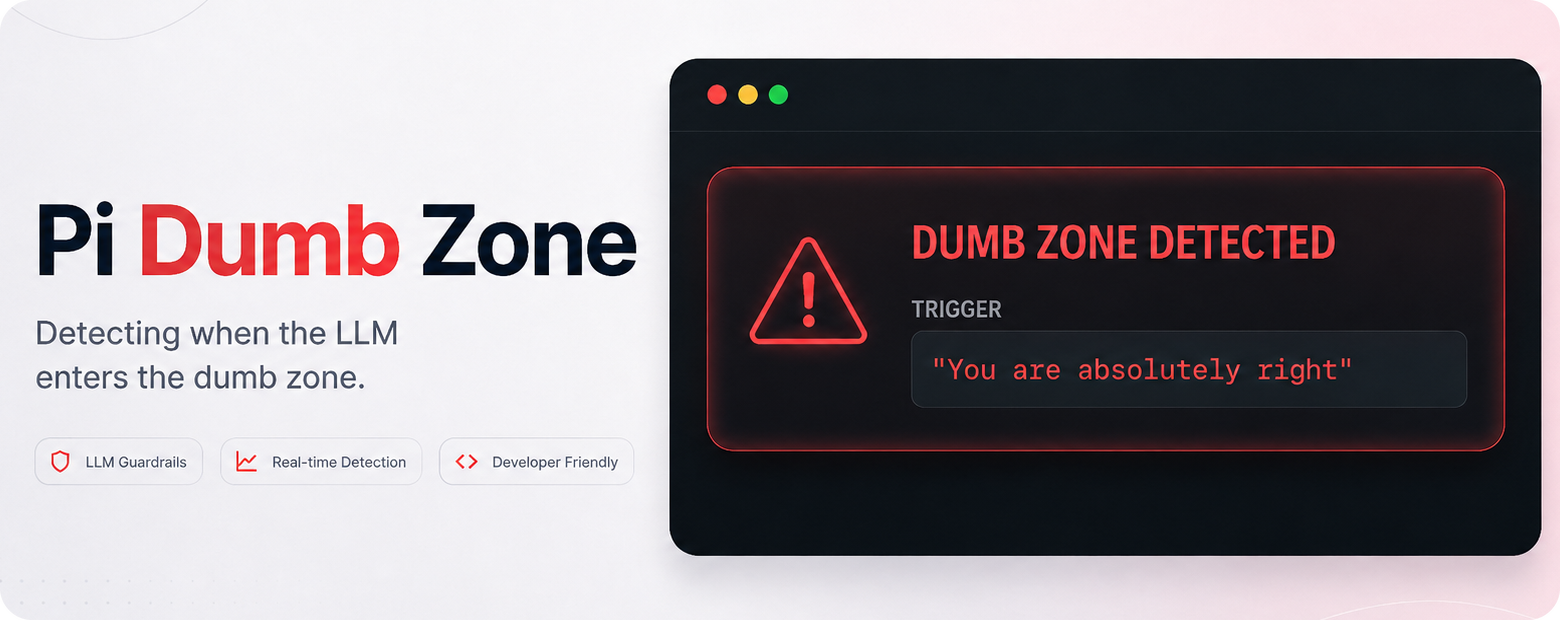 pi-dumb-zone extension warning display in Pi